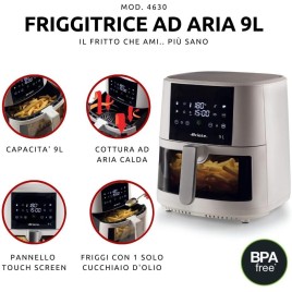 Ariete Friggitrice Ad Aria 9L Bianca