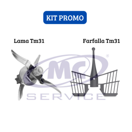 Kit Promo Lama Tm31 + Farfalla Tm31 Originale Vorwerk