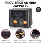 Ariete Friggitrice Ad Aria Doppio Cestello 9L