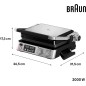 Bistecchiera Braun MultiGrill 7 CG 7040 2000W